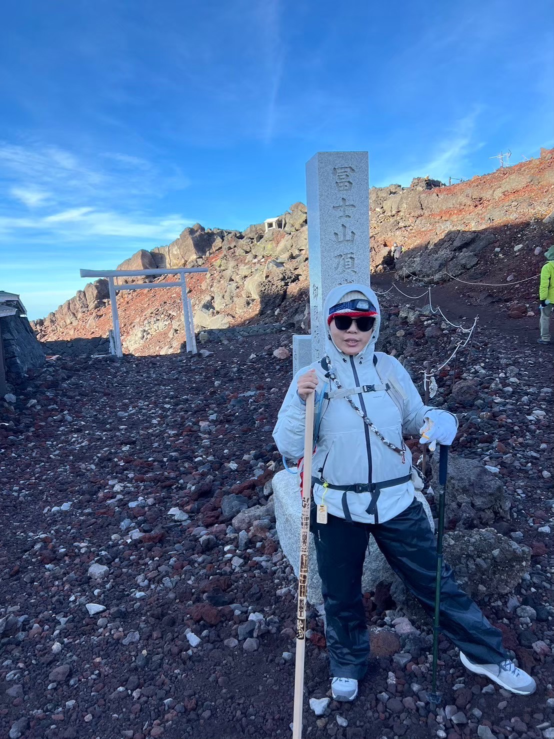 滿滿的登山裝備